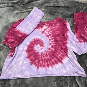 Tie dye Crop top